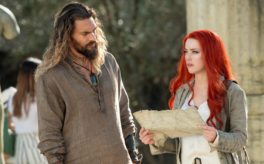 Amber Heard and Jason Momoa