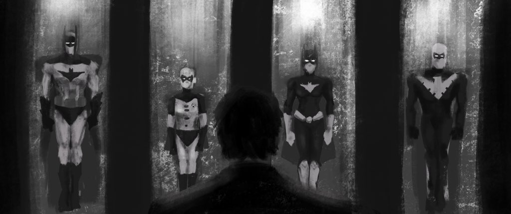 Animated Batman movie rumored concept art