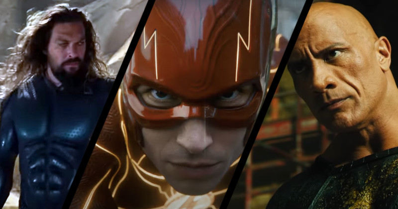 Aquaman Ezra Miller The Flash Black Adam