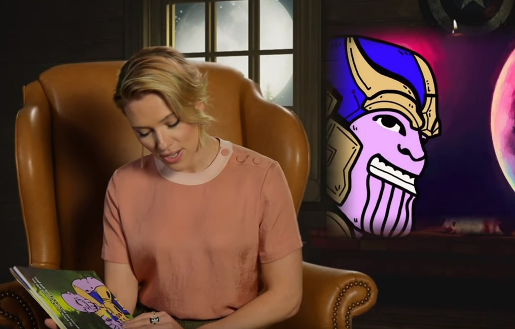 Avengers: Endgame Cast Thanos Book Jimmy Kimmel