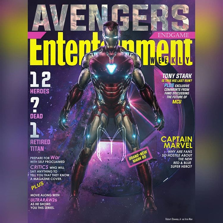 Avengers: Endgame: Awesome Fan Art Magazine Covers 