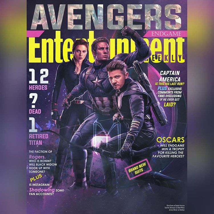 Avengers Endgame Awesome Fan Art Magazine Covers Cosmic