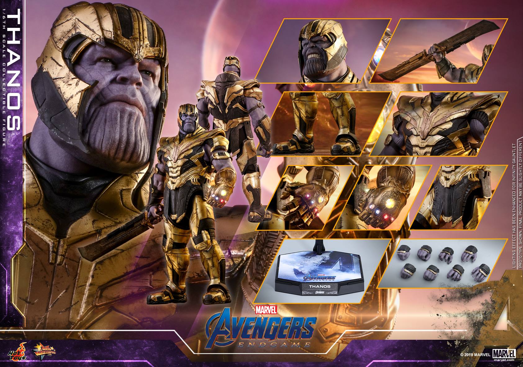 Avengers Endgame Thanos Hot Toys