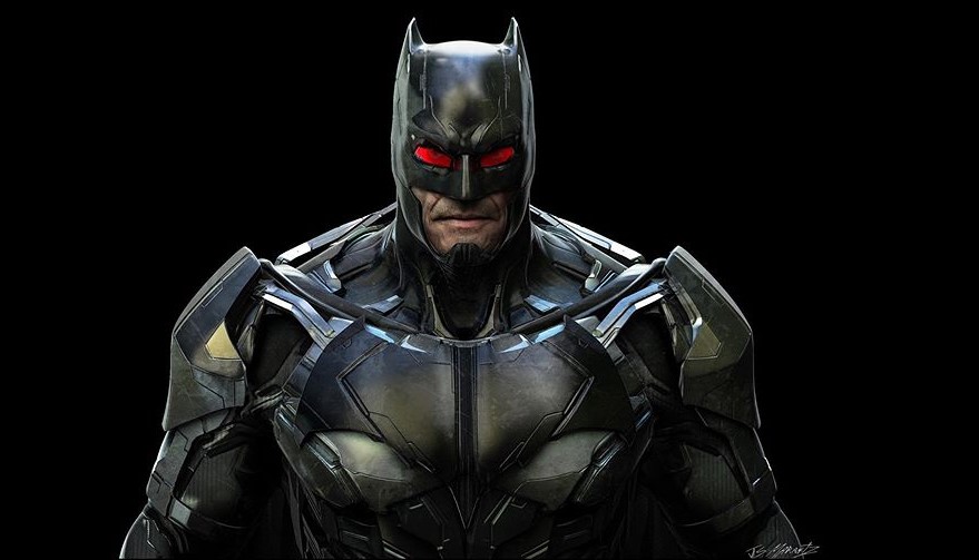 Batman concept art canceled video game