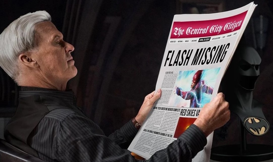 Batman Michael Keaton The Flash Fan Art
