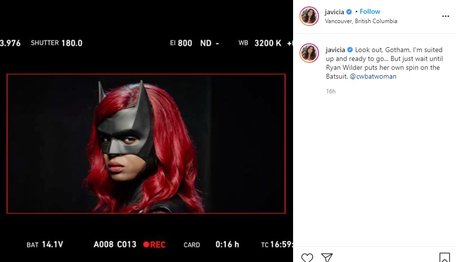 Batwoman Javicia Leslie first look