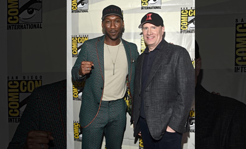 Blade Kevin Feige and Mahershala Ali