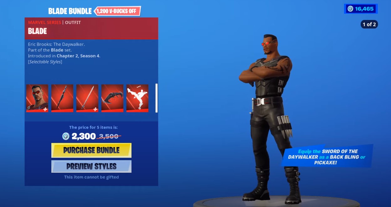 Blade Fortnite