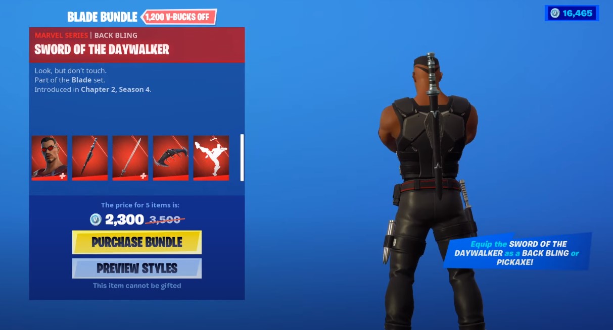 Blade Fortnite