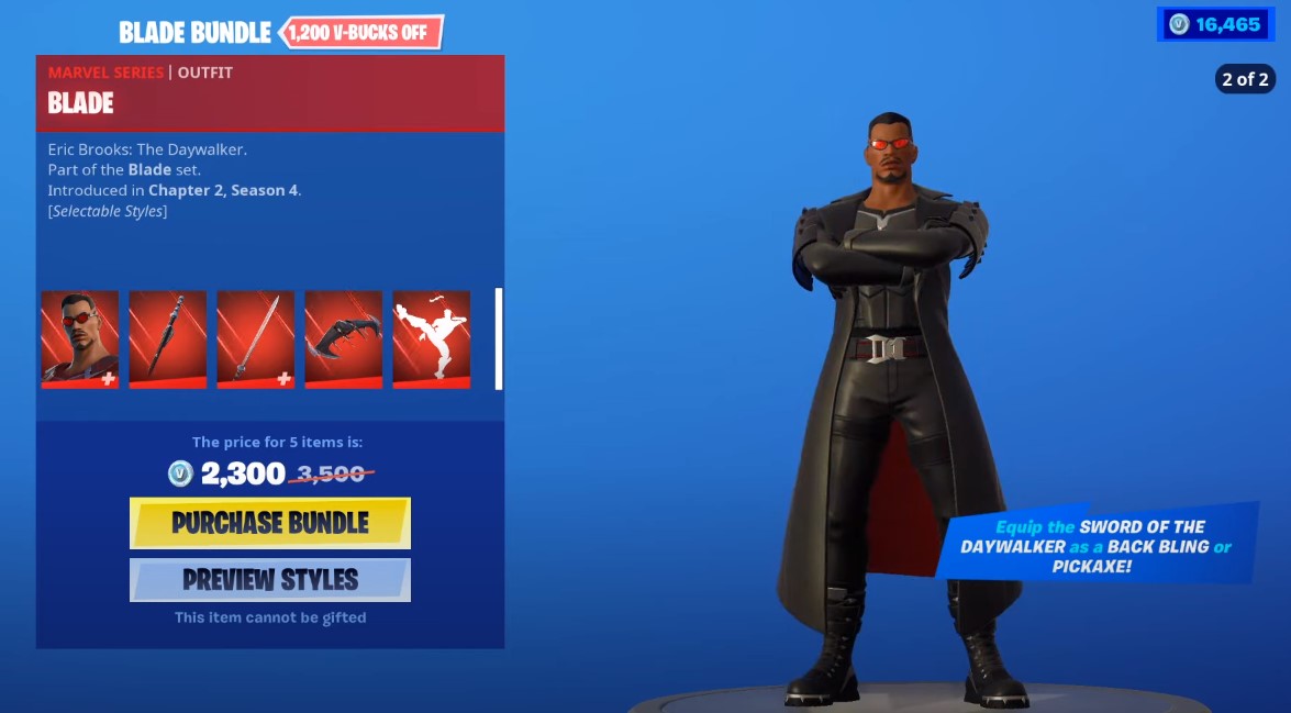 Blade Fortnite