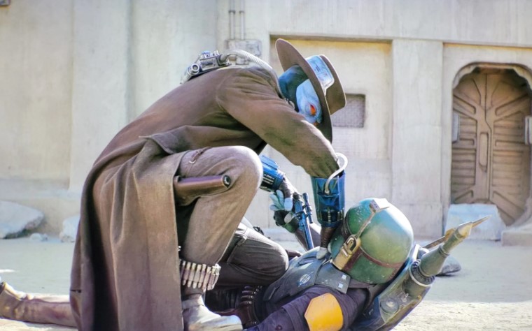 The Book of Boba Fett vs Cad Bane