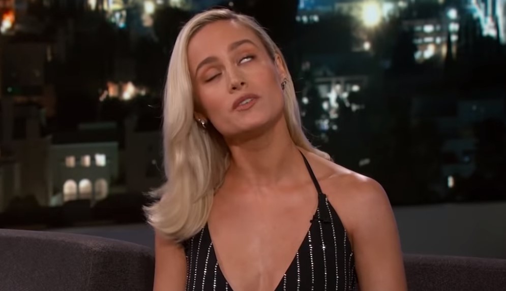 Brie Larson Jimmy Kimmel