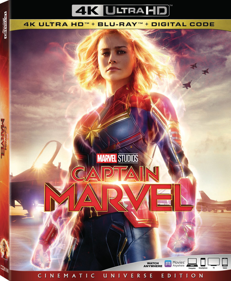 Captain Marvel Blu-Ray