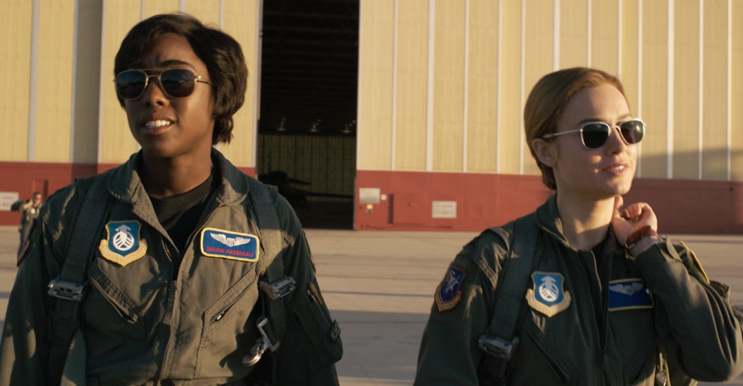 Captain Marvel Brie Larson and Lashana Lynch