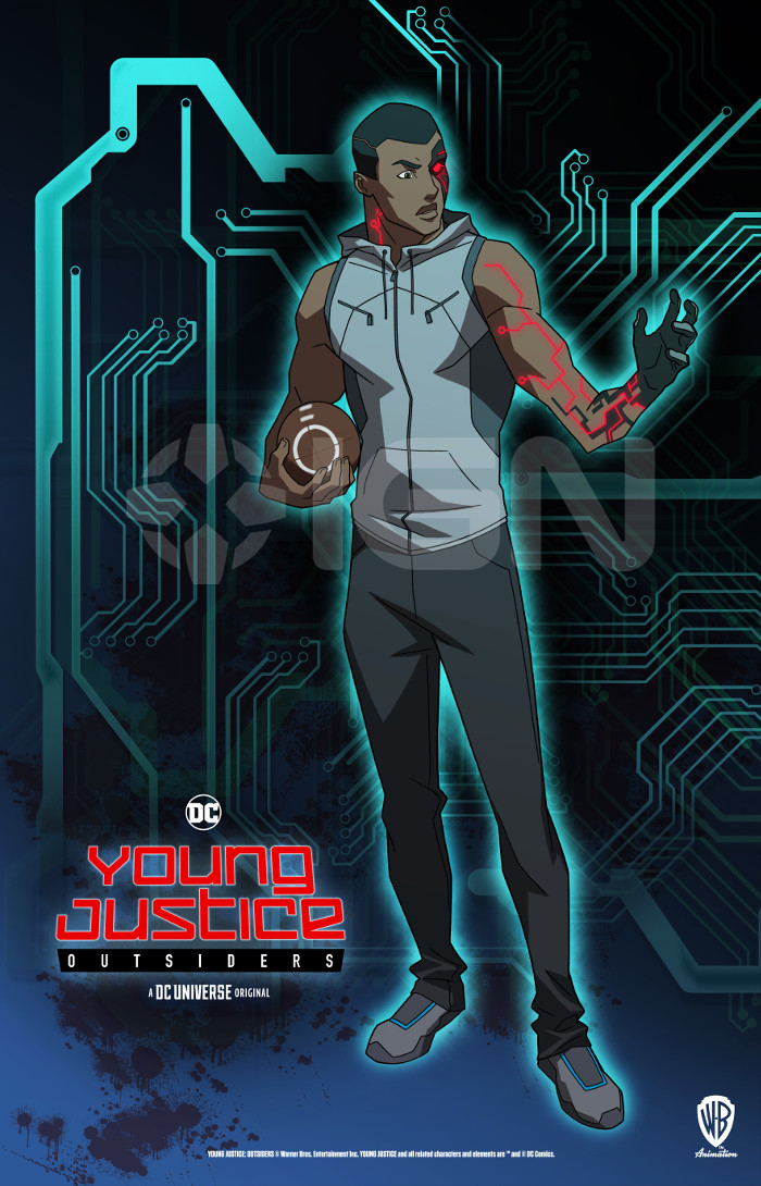 Young Justice Outsiders Cyborg