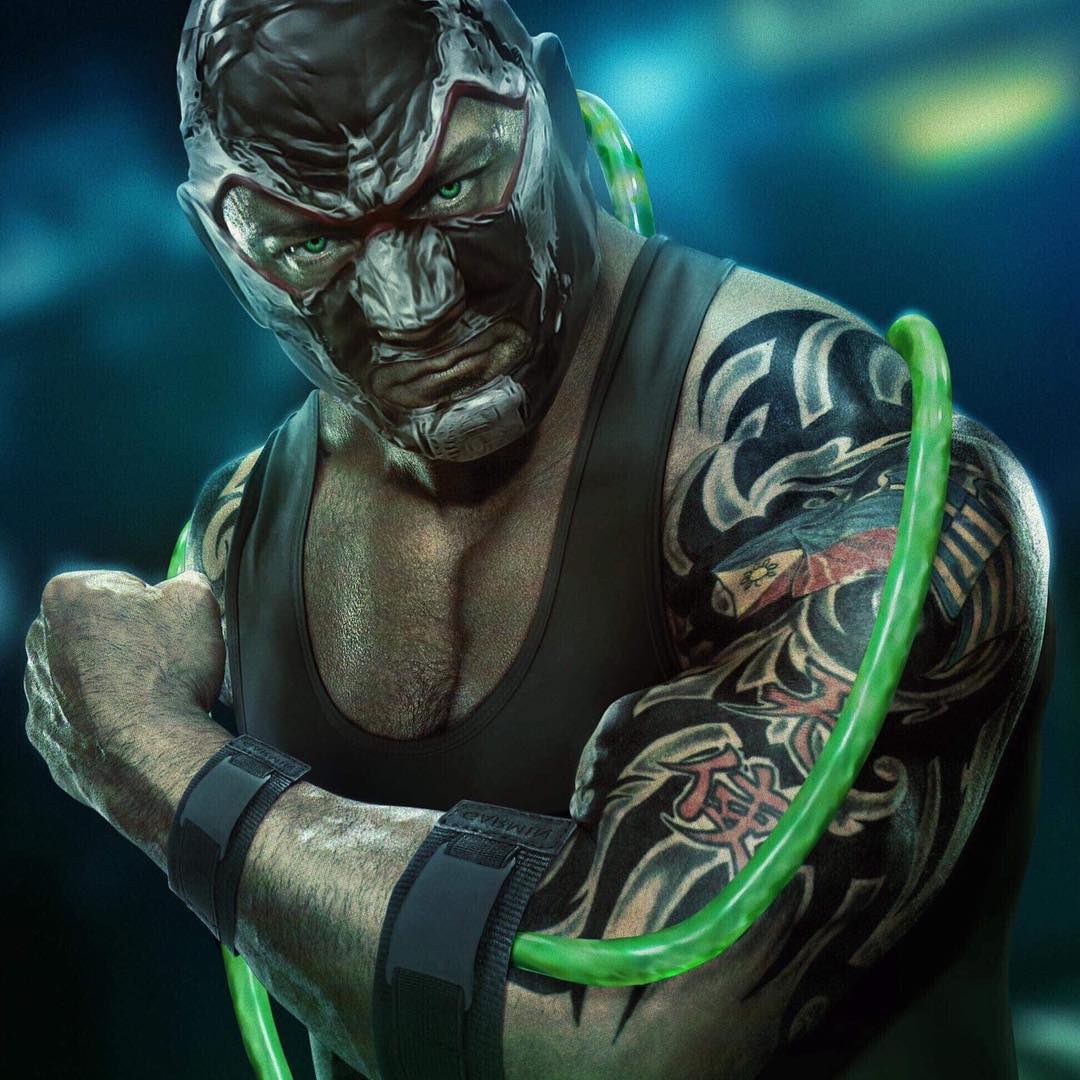 Dave Bautista Bane fan art