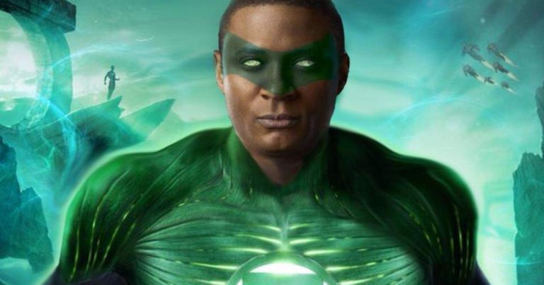Green Lantern John Diggle David Ramsey fan art