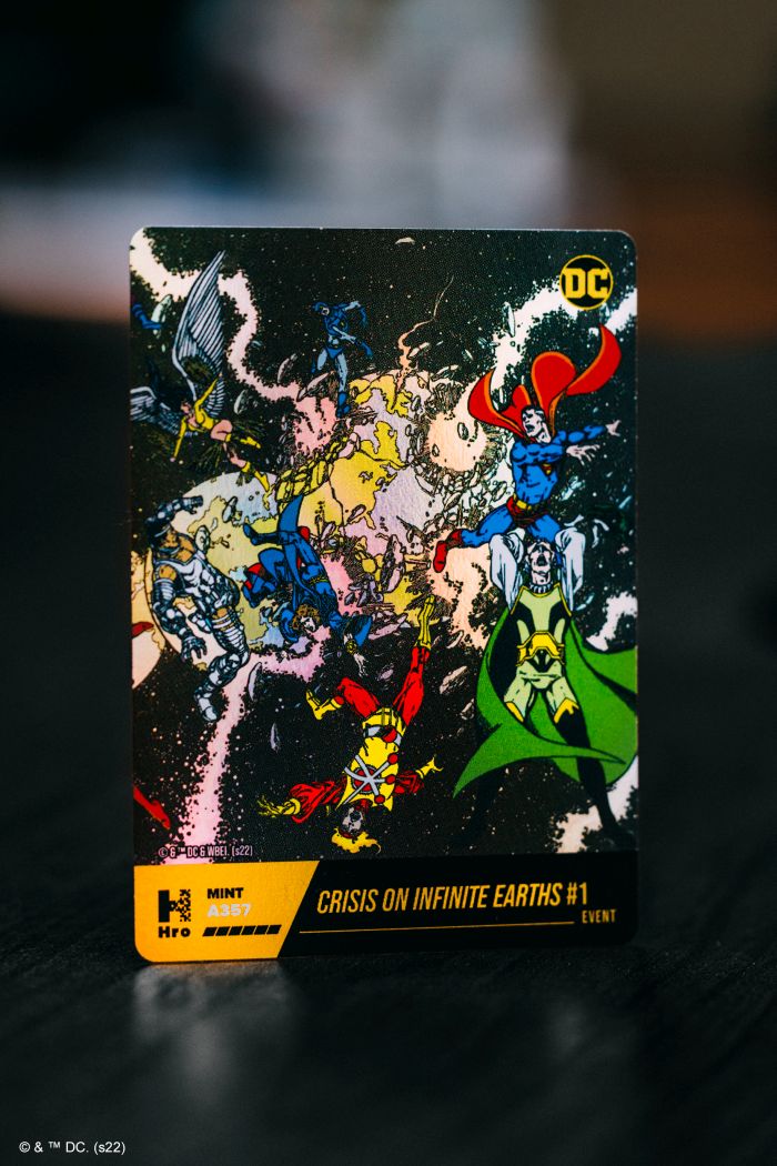 DC NFT HRO trading cards