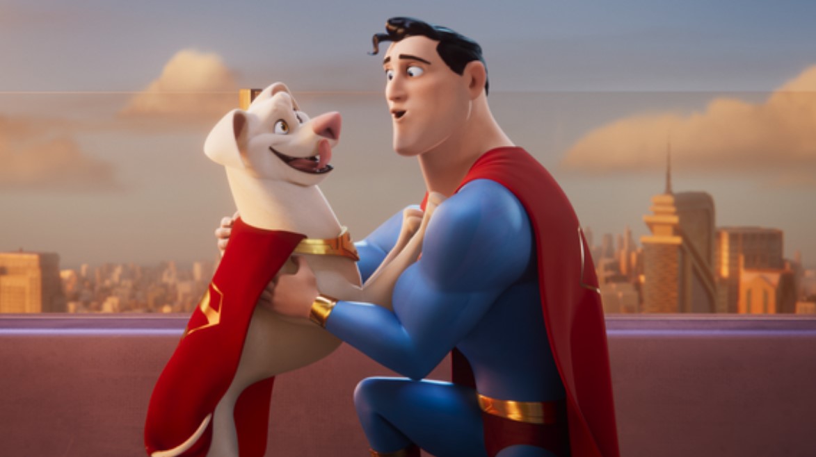 DC league Super-Pets Superman