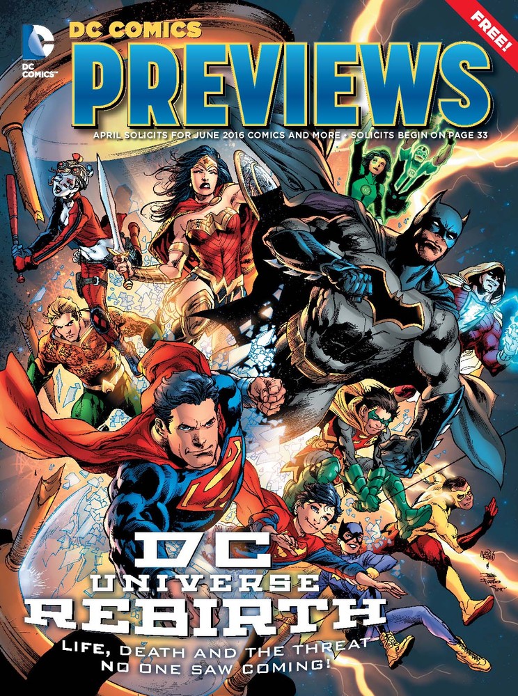 dc rebirth previews