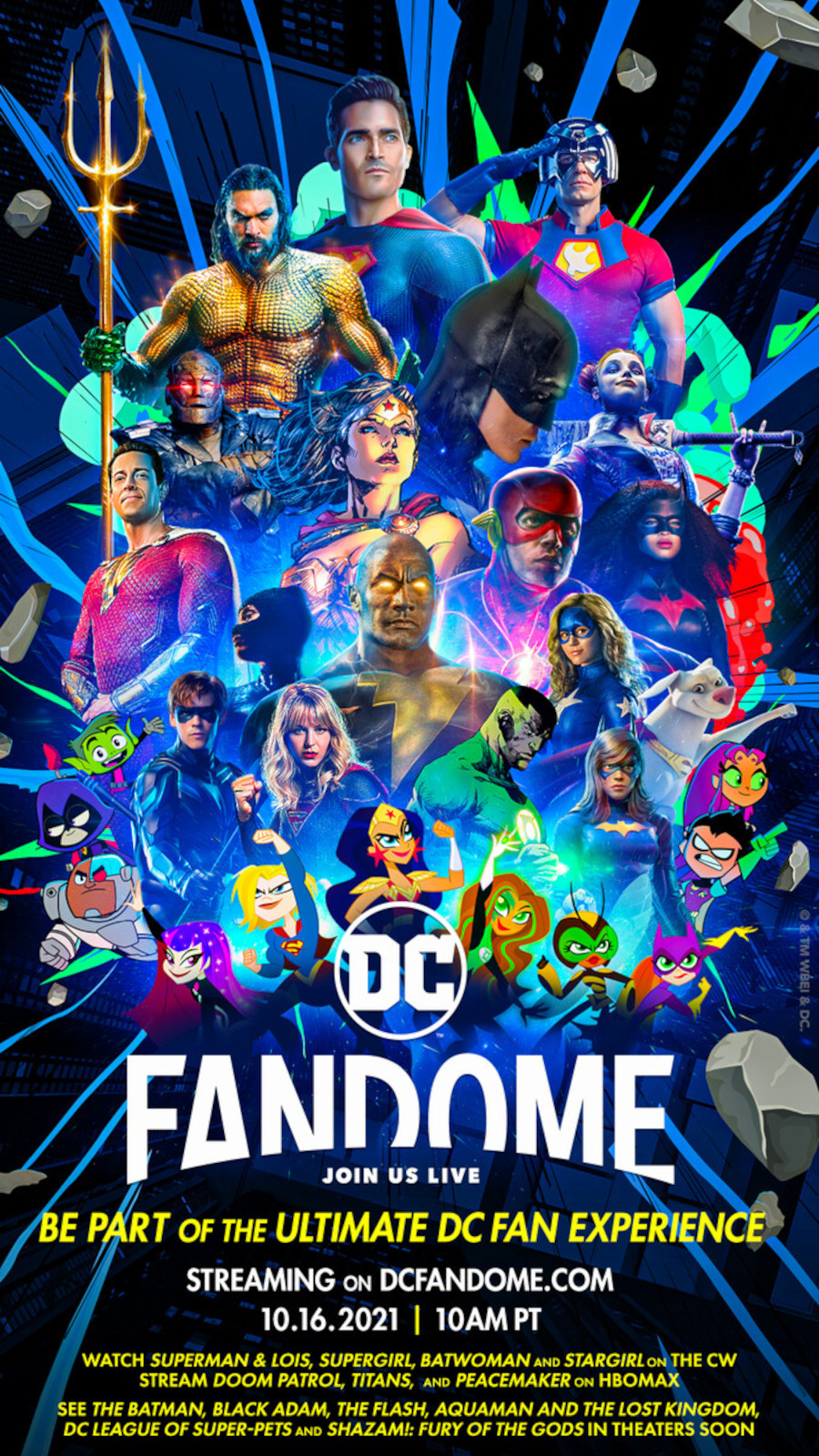 DC Fandome 2021 poster