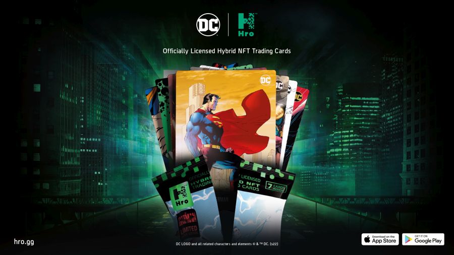 DC Comics NFTs Hro Trading Cards