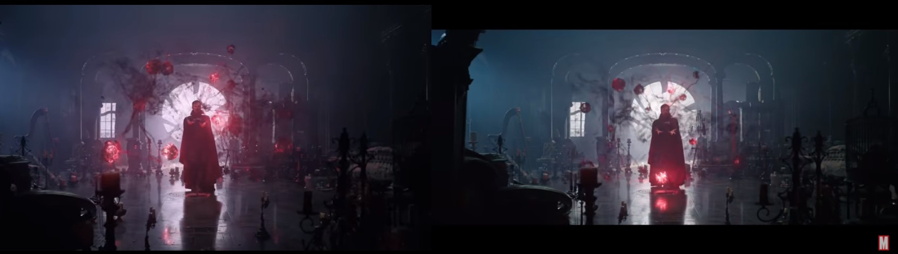 Doctor Strange IMAX trailer comparison