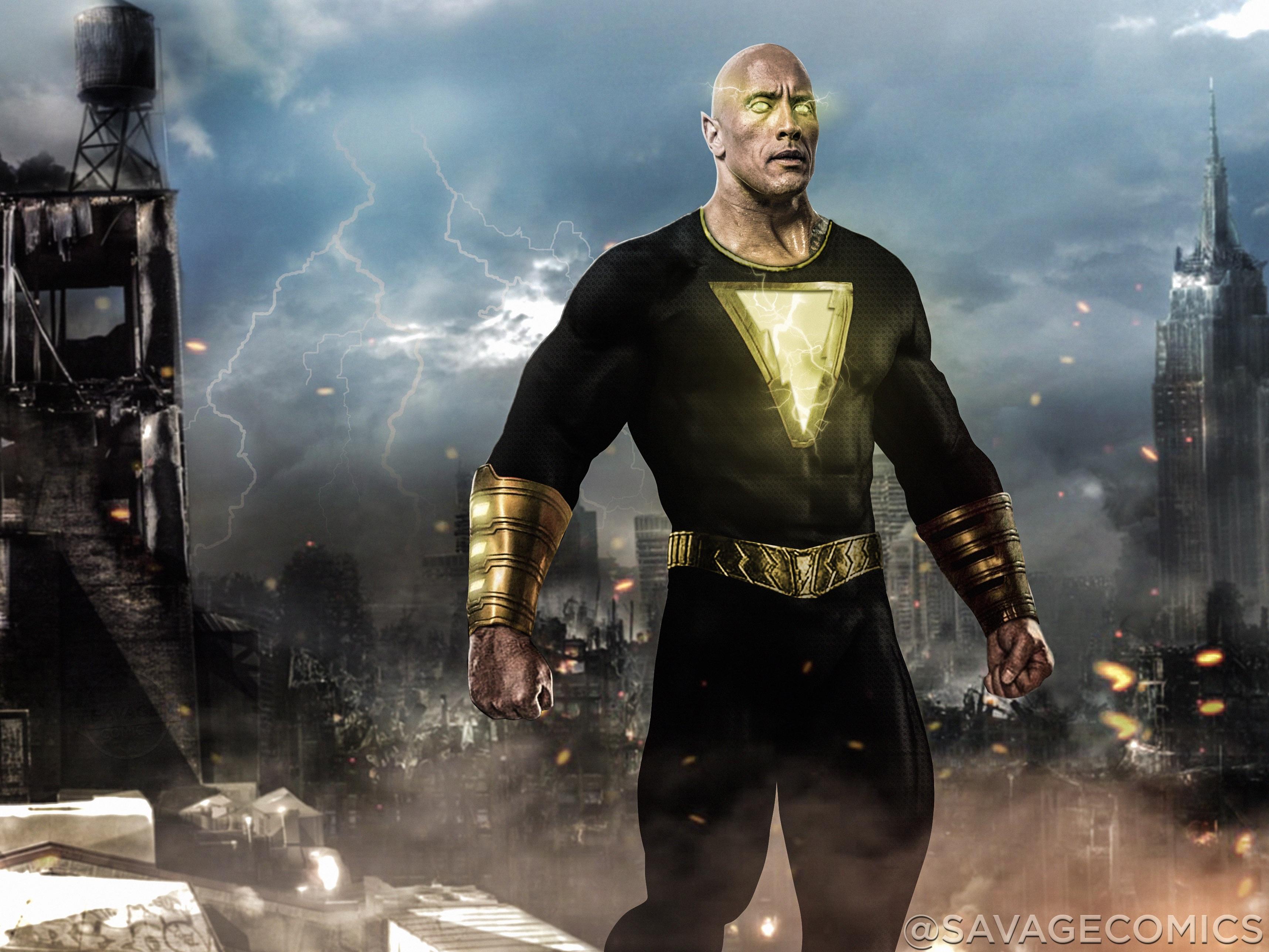 Black Adam Films Next Year Confirms Dwayne Johnson; Reacts ...