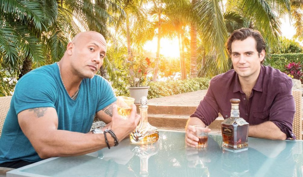 Henry Cavill and Dwayne Johnson