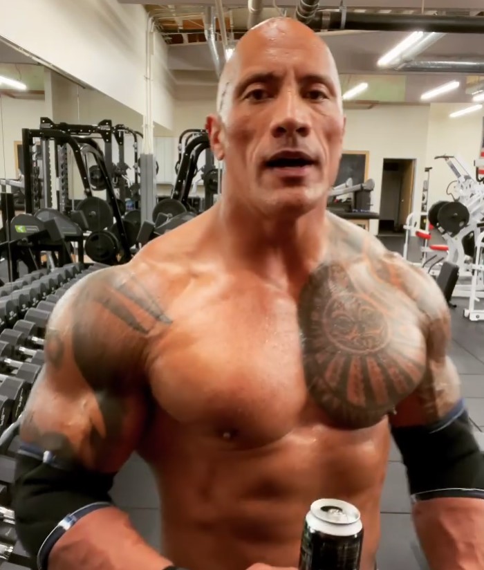 WWE legend The Rock reveals incredible body transformation for hit movie  Black Adam - and had NO muscle padding in suit