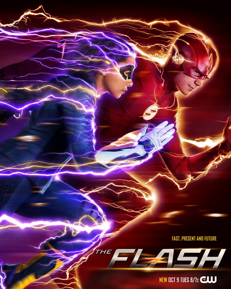 The Flash Vs Nora Allen In New Season 5 Poster Cosmic Book