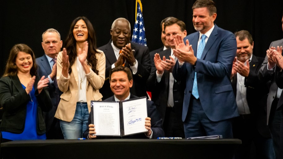 Florida Governor Ron DeSantis