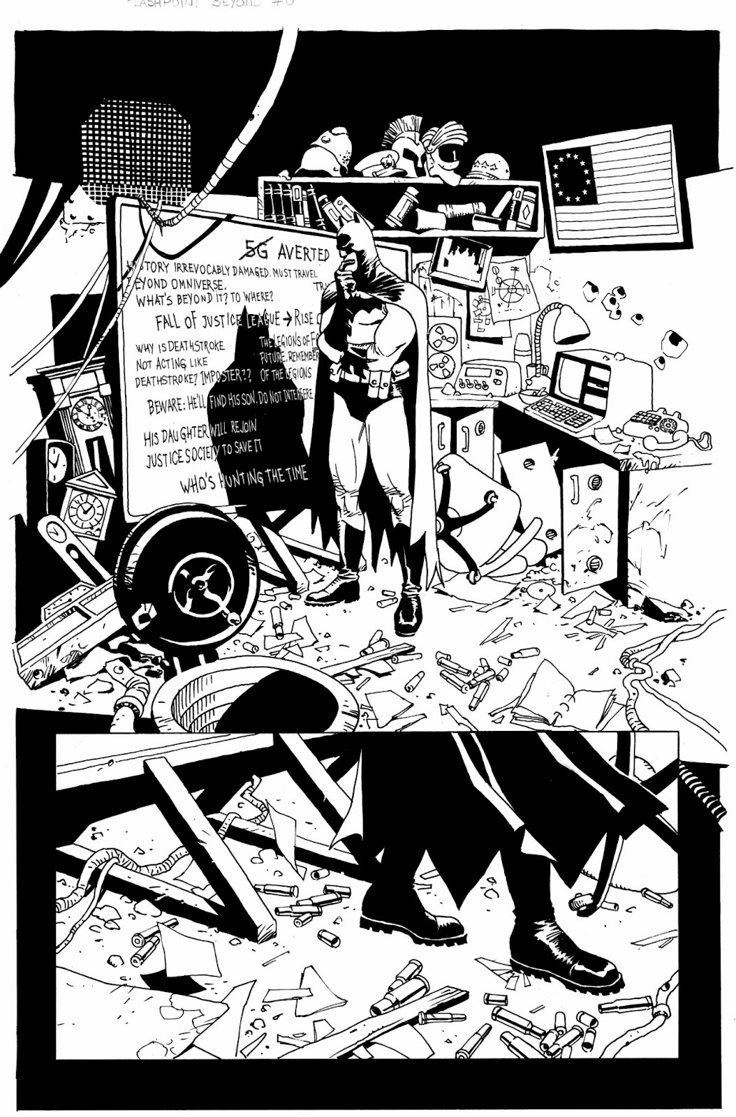 Geoff Johns Flashpoint Beyond DC Comics