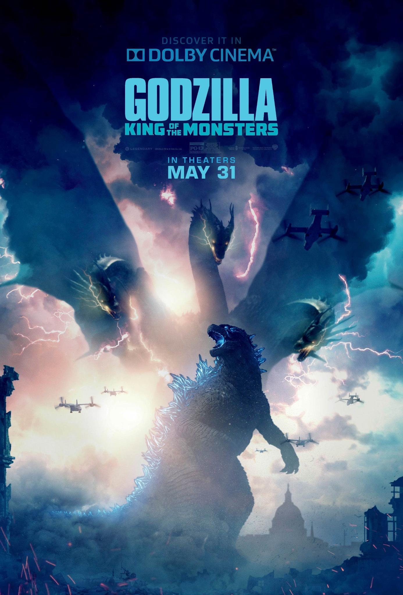 Experience The Titans In Godzilla Posters; Tickets Now On ...