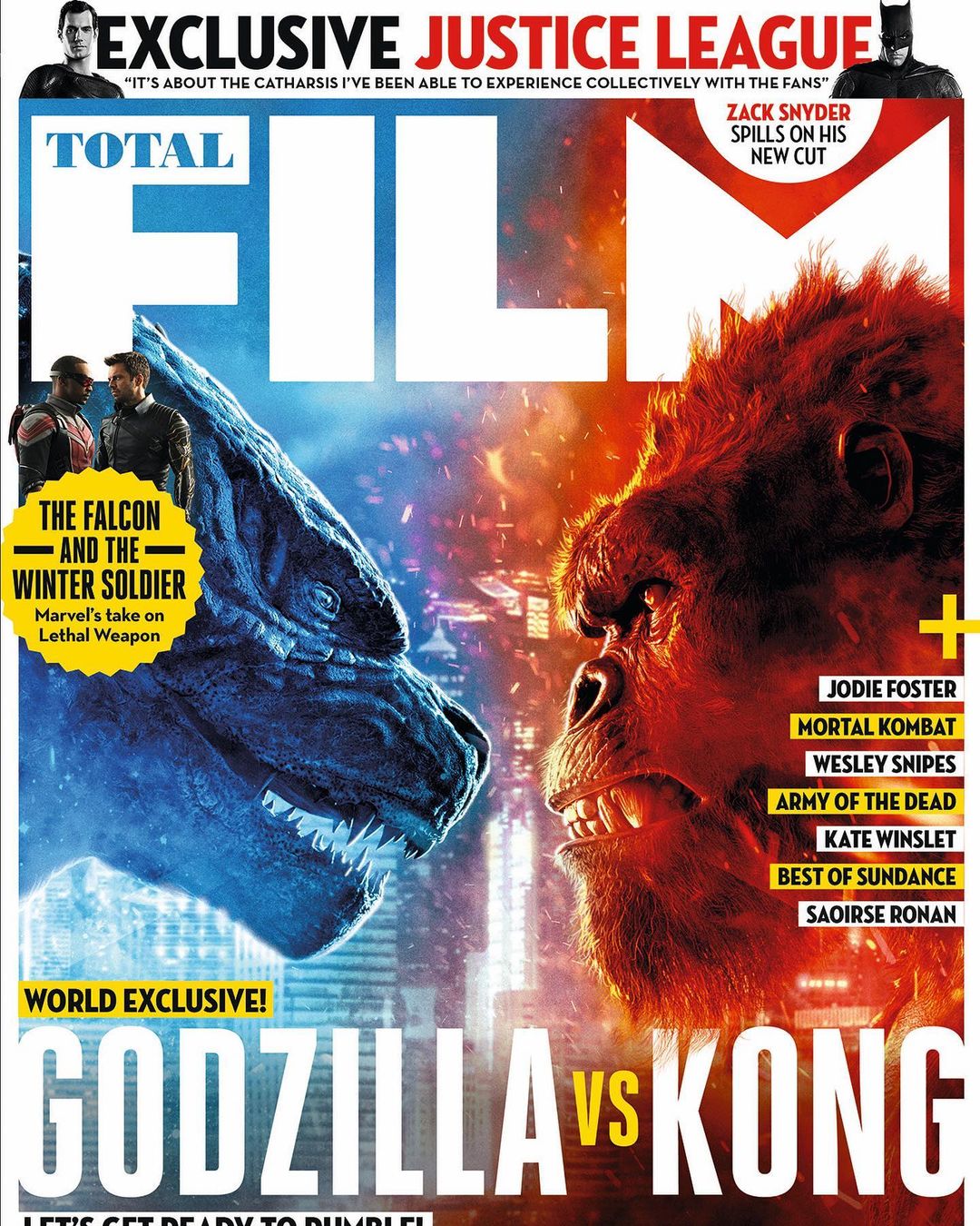 Godzilla vs Kong Total Film magazine