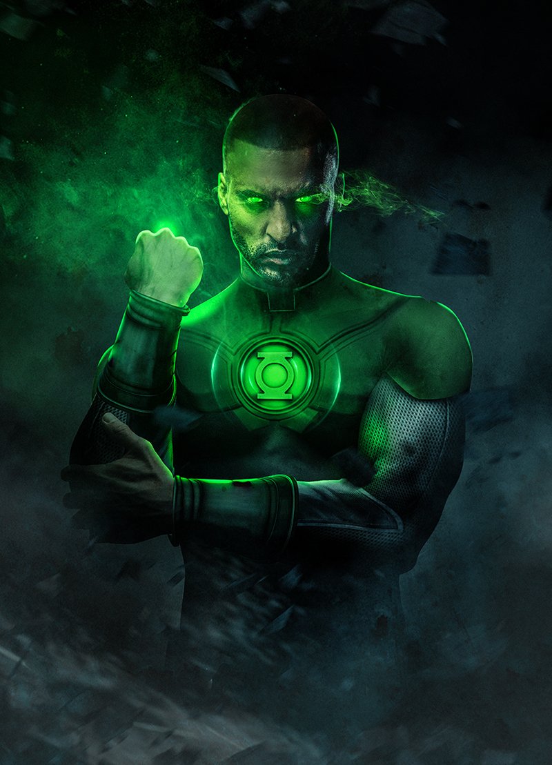 Ricky Whittle Green Lantern