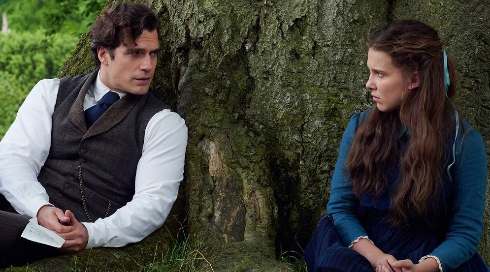 Henry Cavill Millie Bobby Brown Enola Holmes