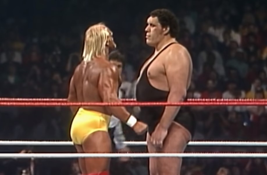 Hulk Hogan vs Andrew the Giant Wrestlemania 3