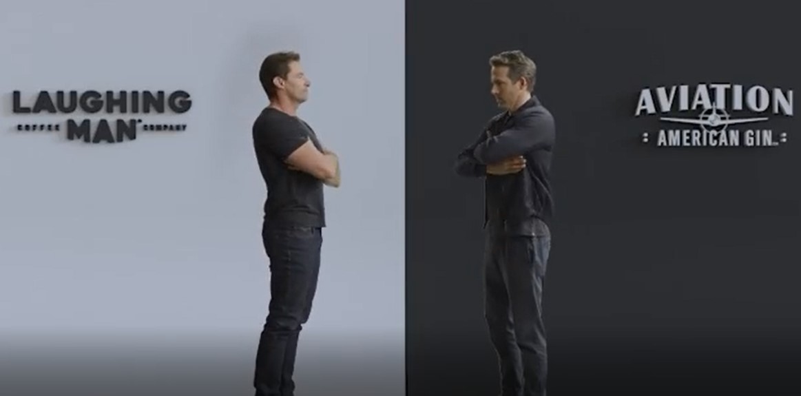 Hugh Jackman and Ryan Reynolds tease feud