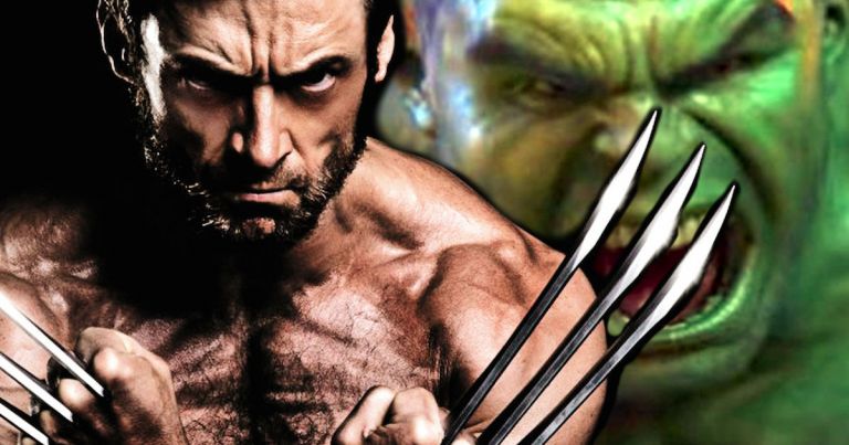 Hugh Jackman Wolverine vs Hulk