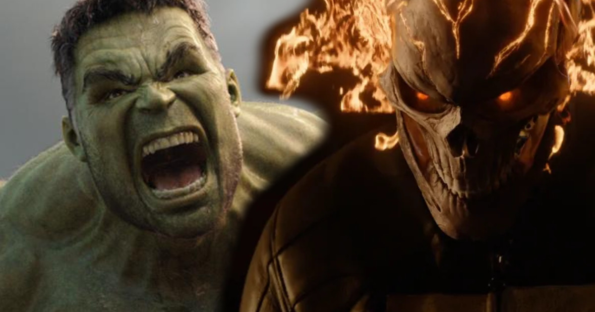 Hulk vs Ghost Rider Marvel