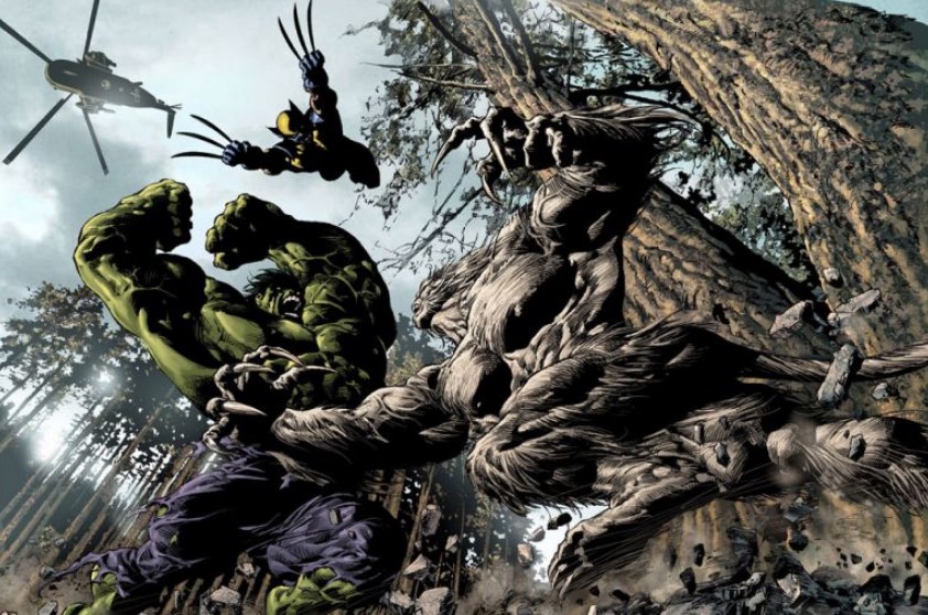 Wolverine vs Hulk