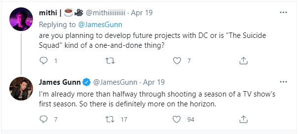 James Gunn more dc projects