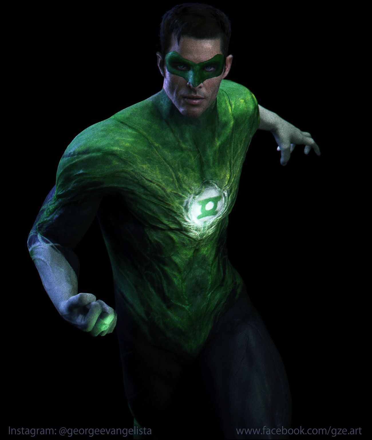 James Marsden Green Lantern fan art