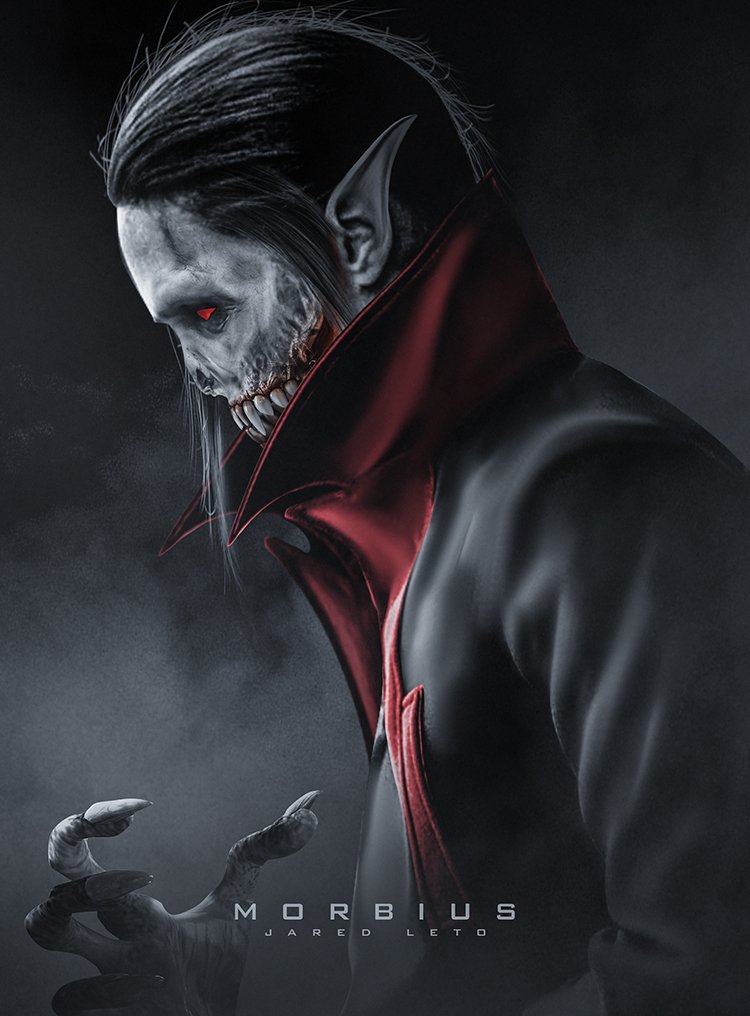 jared leto morbius fan art