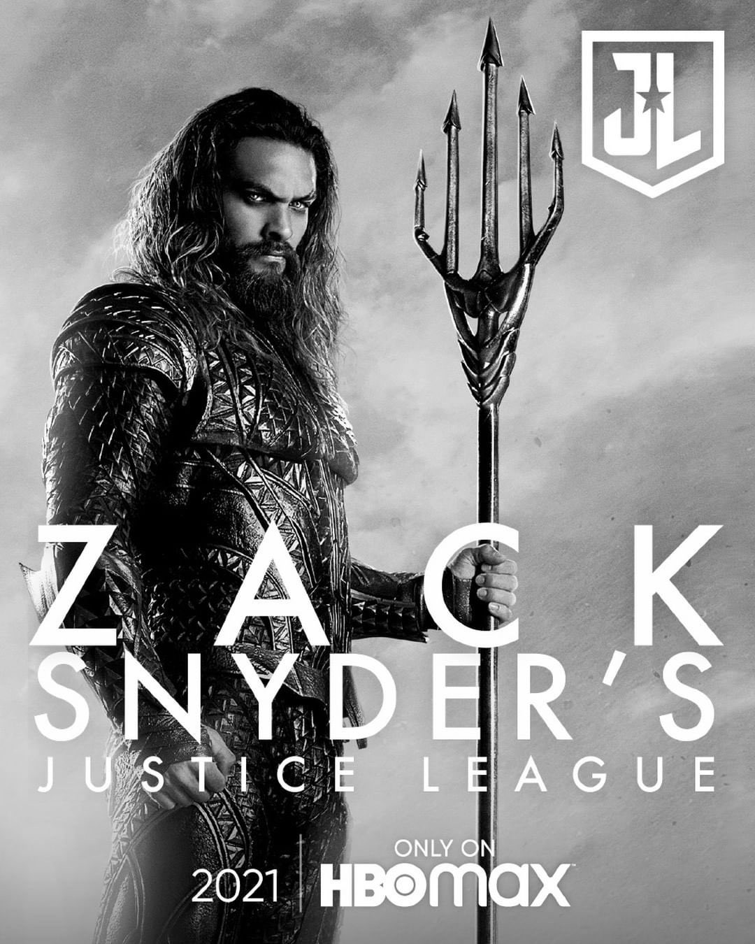 Jason Momoa Snyder Cut Aquaman poster