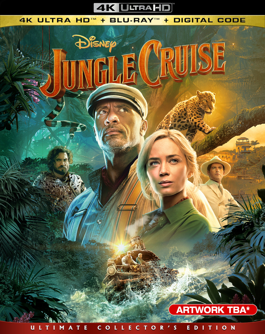Jungle Cruise digital blu-ray