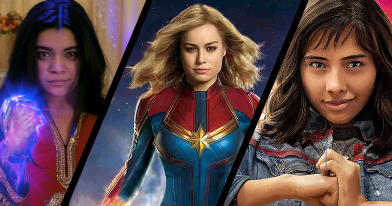 Kamala Khan Captain Marvel America Chavez