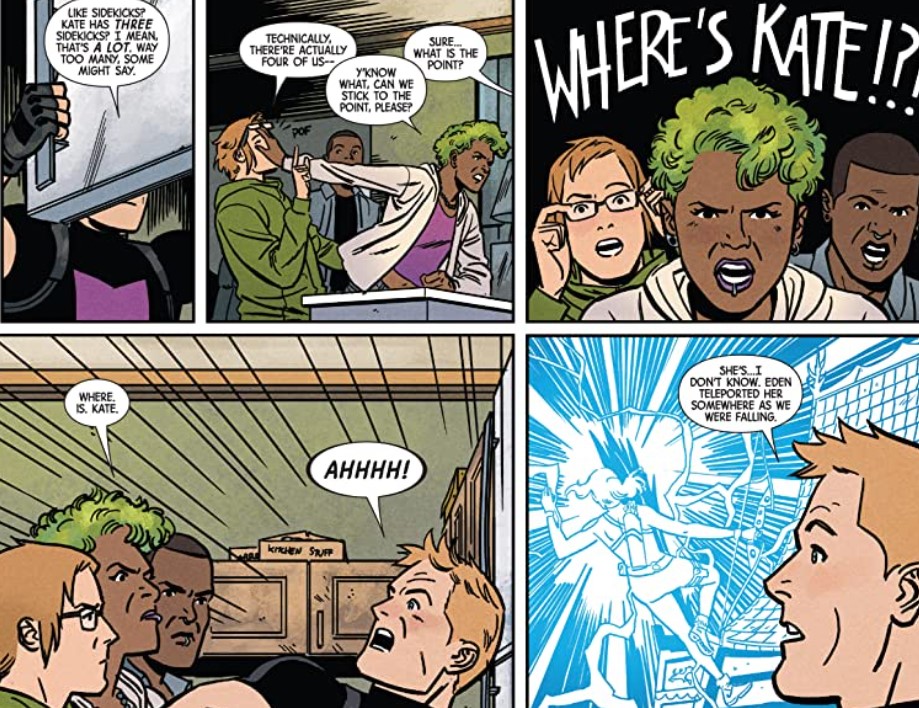 Kate Bishop woke Hawkeye Marvel