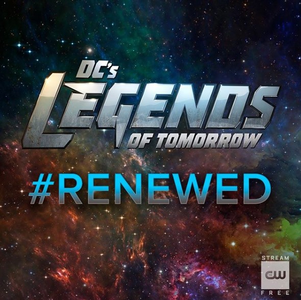 Legends of Tomorrow renewed